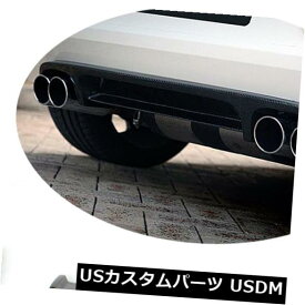 カーボン素材 フォルクスワーゲンVWシロッコ09-11のために合うカーボン繊維の後部唇の豊富な棒拡散器 Carbon Fiber Rear Lip Bumper Bar Diffuser Fit For Volkswagen VW Scirocco 09-11