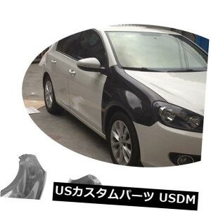 J[{f tHNX[QVWSt6 MK6̂߂̎hAtF_[̑ʂ̐ñXJ[g̃J[{@ Auto Door Fenders Side Blade Skirts Carbon Fiber For Volkswagen VW Golf 6 MK6