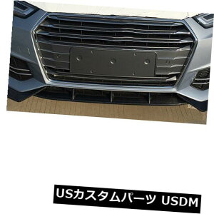 カーボン素材 アウディA4 B9スラインS4セダン17-18用カーボンフロントバンパーリップチンリフィット Carbon Fiber Front Bumper Lip Chin Refit For Audi A4 B9 SLINE S4 Sedan 17-18