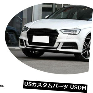 J[{f J[{AEfBA3 SC/ S3Z_17-19̃tgop[bvXvb^[ Carbon Fiber Front Bumper Lip Splitter Refit For Audi A3 Sline/ S3 Sedan 17-19
