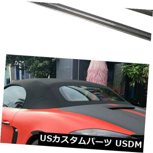 J[{f |VF718{NX^[PC}2016-2019̒Yf@ۃTChXJ[gbv Carbon Fiber Side Skirts Extension Lip For Porsche 718 Boxster Cayman 2016-2019
