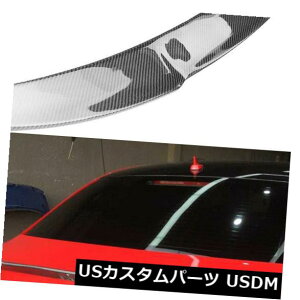 J[{f AEfBA3 S3 RS3Z_14-19̂߂ɍJ[{@ۂ̌㕔gÑX|C[̋̐O Carbon Fiber Rear Trunk Spoiler Racing Lip Fit For Audi A3 S3 RS3 Sedan 14-19