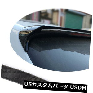 J[{f |VF}J2014-2017̂߂ɍYf@ۂ̌㕔̃X|C[̎gN̗ Carbon Fiber Rear Roof Spoiler Auto Trunk Wing Fit For Porsche Macan 2014-2017