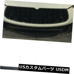 J[{f }ZeBWu4hAtgop[bv{fBLbgX|C[J[{t@Co[ɓK2014-17 Fits Maserati Ghibli 4Door Front Bmuper Lip Bodykit Spoiler Carbon Fiber 2014-17