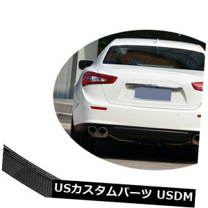 J[{f .For}ZeBWuZ_14-16AgNX|C[u[cECOJ[{t@Co[tBbg .For Maserati Ghibli Sedan 14-16 Rear Trunk Spoiler Boot Wing Carbon Fiber Refit