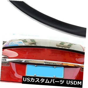 J[{f eXfS 2012-2019ɍJ[{t@Co[AgNX|C[e[ECObv Carbon Fiber Rear Trunk Spoiler Tail Wing Lip Fit For Tesla Model S 2012-2019