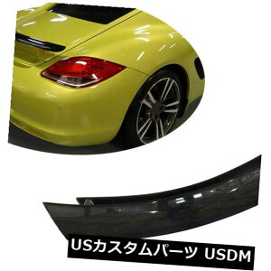 J[{f |VF987PC}2005-2012̃AgNX|C[{fBLbgYf@ Rear Trunk Spoiler Bodykit Wing Carbon Fiber For Porsche 987 Cayman 2005-2012