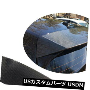 J[{f tHNX[QVWSt7 VII MK7 GTI 14-16̃J[{t@Co[A[tX|C[EBO Carbon Fiber Rear Roof Spoiler Wing for Volkswagen VW GOLF 7 VII MK7 GTI 14-16