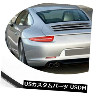 J[{f |VF991 2012-2015ɍJ[{@ۂ̌㕔gÑ̗X|C[̍H Carbon Fiber Rear Trunk Wing Spoiler Factory Fit For Porsche 991 2012-2015