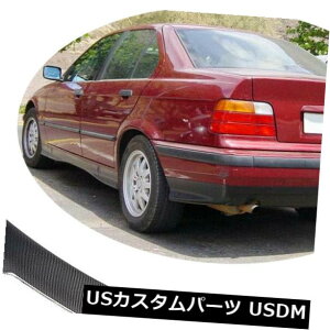 �J�[�{���f�� BMW 3�V���[�YE36 4D 1991-1998�p�J�[�{���t�@�C�o�[���A�g�����N�E�B���O�X�|�C���[�u�[�c���b�v Carbon Fiber Rear Trunk Wing Spoiler Boot Lip For BMW 3Series E36 4D 1991-1998