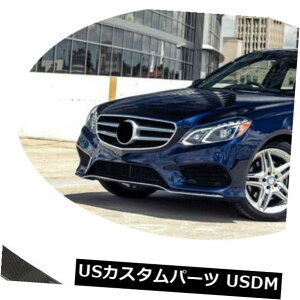 J[{f xcENXE300 E350 E400 E550 13-15pJ[{t@Co[tgop[bvX|C[ Carbon Fiber Front Bumper Lip Spoiler for Benz E class E300 E350 E400 E550 13-15