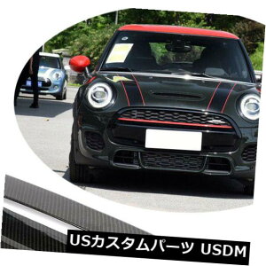 カーボン素材 ミニJCW 2014-18用カーボンファイバーフロントフードスクープボンネット空気取り入れ口ベントカバー Carbon Fiber Front Hood Scoop Bonnet Air Intake Vent Cover for Mini JCW 2014-18