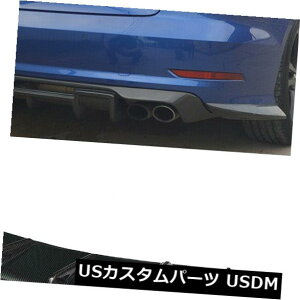 J[{f AEfBA3 SCS3Z_13-16Aop[fBt[U[X|C[J[{@ۗp For Audi A3 Sline S3 Sedan 13-16 Auto Rear Bumper Diffuser Spoiler Carbon Fiber
