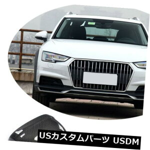 J[{f AEfBA4 B9 17-18TCh~[Jo[LbvCJ[{@ۂ̌ For Audi A4 B9 17-18 Auto Side Mirror Cover Cap Refit Carbon Fiber Replacement