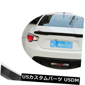 J[{f g^GT86 12-17XoBRZ 13-17AgNX|C[bvECOJ[{t@Co[ɓK Fits Toyota GT86 12-17 Subaru BRZ 13-17 Rear Trunk Spoiler Lip Wing Carbon Fiber