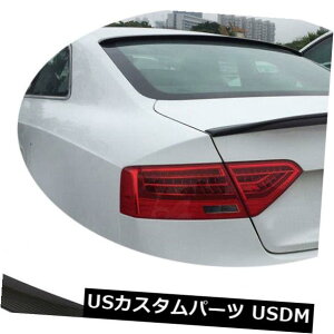 J[{f AEfBA5N[y2008-15ɓKJ[{t@Co[A[tX|C[e[EBOt@Ng[ Carbon Fiber Rear Roof Spoiler Tail Wing Factory Fit for Audi A5 Coupe 2008-15