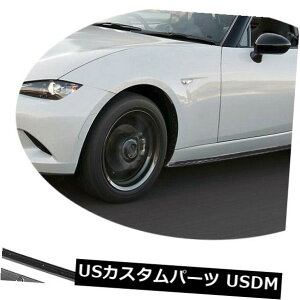 J[{f }c_MX-5 MiataRo[`u2DRɍTChXJ[gGNXeVbvJ[{t@Co[ Side Skirts Extension Lip Carbon Fiber Fit For Mazda MX-5 Miata Convertible 2DR