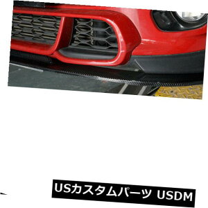J[{f ~jJCW`W14-18tgop[bvX|C[Xvb^[J[{t@Co[ɓK Fits Mini JCW Challenge 14-18 Front Bumper Lip Spoiler Splitters Carbon Fiber