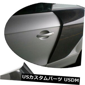 カーボン素材 アウディTT TTS TTRS 08-14サイドドアフェンダーガードカバートリムカーボンファイバー2個に適合 Fits Audi TT TTS TTRS 08-14 Side Door Fender Guard Cover Trim Carbon Fiber 2PCS