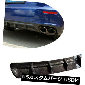 J[{f J[{t@Co[Aop[fBt[U[X|C[bv̓}ZeBWu2014-17̂߂ɒǉ Carbon Fiber Rear Bumper Diffuser Spoiler Lip Add On For Maserati Ghibli 2014-17