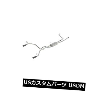 A}t[ 2017-2019Y^C^5.6LubN140796BCBorla S^CvLbgobNGL][Xg Borla S-Type Cat Back Exhaust For 2017-2019 Nissan Titan 5.6L Black 140796BC