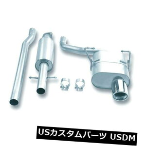 A}t[ 2002-06~jN[p[1.6L 4V_[FWDpBorlaXeXX`[GL][XgVXe Borla Stainless Steel Exhaust System for 2002-06 Mini Cooper 1.6L 4 Cylinder FWD
