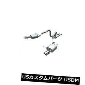 輸入マフラー Borla S-TYPE SSキャットバックエキゾーストシステム2011-2014フォードマスタングベース3.7L V6 Borla S-TYPE SS CATBACK EXHAUST SYSTEM 2011-2014 FORD MUSTANG BASE 3.7L V6