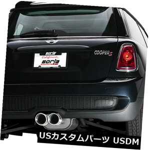 A}t[ BORLA S-TYPE 2007-2014~jN[p[S R56 1.6L^[{1.6TLbgobNGL][XgVXe BORLA S-TYPE 2007-2014 MINI COOPER S R56 1.6L TURBO 1.6T CATBACK EXHAUST SYSTEM