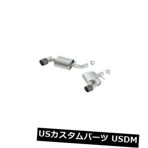 A}t[ 16-18J}SS 6.2L V8iNPPȂj11922CFBorlaANXobNGL][XgS^Cv Borla Axle-Back Exhaust S-Type For 16-18 Camaro SS 6.2L V8 (w/o NPP) #11922CF