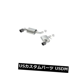 A}t[ 16-18J}SS 6.2L V8iNPPȂj11922CFBABorlaANXobNGL][XgS^Cv Borla Axle-Back Exhaust S-Type For 16-18 Camaro SS 6.2L V8 (w/o NPP) #11922CFBA