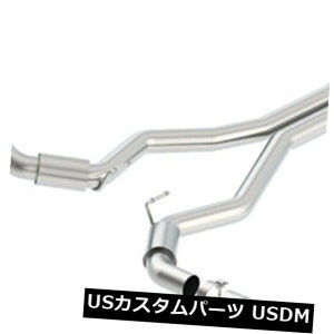 A}t[ Borla 140745 S^CvLbgobNGL][XgVXe18-19}X^OɓK Borla 140745 S-Type Cat-Back Exhaust System Fits 18-19 Mustang