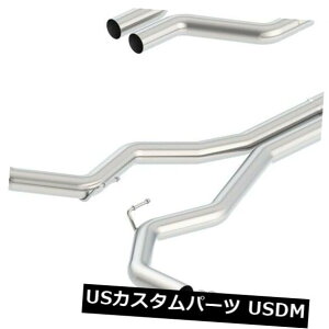A}t[ Borla 140629 S^CvLbgobNGL][XgVXe̓tH[h15-17}X^OɓK Borla 140629 S-Type Cat-Back Exhaust System Fits Ford 15-17 Mustang