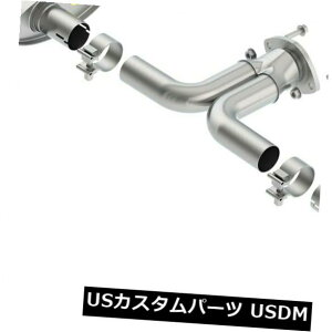 �A���}�t���[ Borla 14-16�}�c�_3 2.0 / 2.5L AT / MT FWD S�^�C�v�L���b�g�o�b�N�G�L�]�[�X�g�V���O���X�v���b�g���A Borla 14-16 Mazda 3 2.0/2.5L AT/MT FWD S-Type Cat-Back Exhaust Single Split Rear