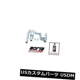 輸入マフラー 02-07ミニクーパー＃140030用SSクリーナー付きBorla Cat-Backエキゾーストツーリング Borla Cat-Back Exhaust Touring w/SS Cleaner for 02-07 Mini Cooper # 140030