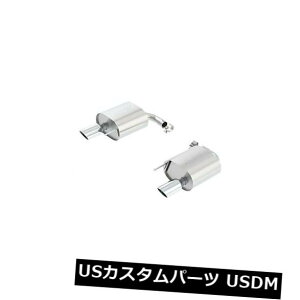 輸入マフラー 2015-16フォードマスタング2.3L EcoBoost用Borla Sタイプリアセクションデュアルエキゾースト Borla S Type Rear Section Dual Exhaust for 2015-16 Ford Mustang 2.3L EcoBoost