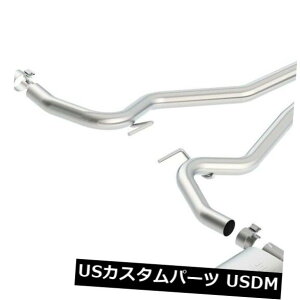 A}t[ Borla 140584 S^CvLbgobNGL][XgVXe15-19}X^OɓK Borla 140584 S-Type Cat-Back Exhaust System Fits 15-19 Mustang