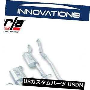 A}t[ 97-01AEfBB5 A4NAg1.8T-14845pBorla Cat-BackGL][XgXeXX`[ Borla Cat-Back Exhaust Stainless Steel For 97-01 Audi B5 A4 Quattro 1.8T - 14845