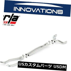 A}t[ 2010-2015V{[J}3.6L V6̒ԃpCvtBorla XpCv-60539 Borla X-Pipe w/ Mid Pipes For 2010-2015 Chevrolet Camaro 3.6L V6 - 60539