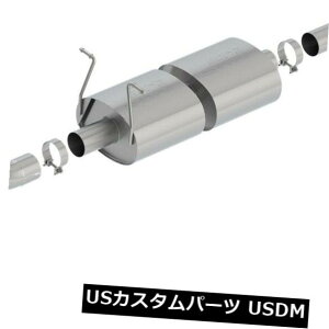 �A���}�t���[ Borla 140762BC S�^�C�v�L���b�g�o�b�N�G�L�]�[�X�g�V�X�e����15-19�V���o���[�h2500 HD�ɓK�� Borla 140762BC S-Type Cat-Back Exhaust System Fits 15-19 Silverado 2500 HD