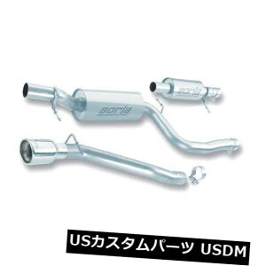 A}t[ 2004-2009}c_3 2.3LBorlaAo2.5 "XeXX`[obN Borla Rear Exit 2.5" Stainless Steel Cat-Back Exhaust for 2004-2009 Mazda 3 2.3L