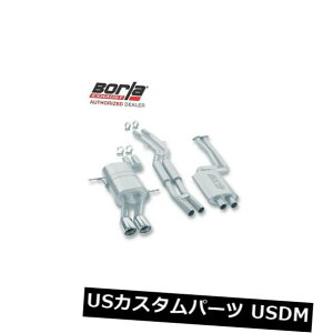A}t[ BORLA 140084 Cat-Back Exhaust 2001-2006 BMW E46 325/330i  Ci 2.5L/3.0L 2/4DR