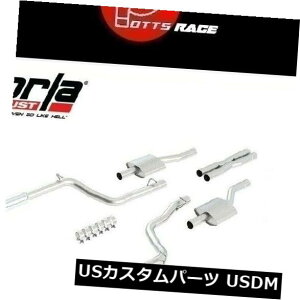 A}t[ Borla 140407-06-10_bW`[W[SRT-8 6.1LAObVuLbgobNGL][XgɓK Borla 140407 - Fits 06-10 Dodge Charger SRT-8 6.1L Aggressive Cat-Back Exhaust