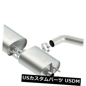 輸入マフラー ボーラ14-16アウディA3クアトロ2.0LターボAT / MT RWD 4DR Sタイプキャットバックエキゾーストシン Borla 14-16 Audi A3 Quattro 2.0L Turbo AT/MT RWD 4DR S-Type Cat-Back Exhaust Sin