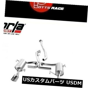 A}t[ Borla 140324-2008-2011XoCvbT2.5iLbgobNS^CvGL][XgɓK Borla 140324 - Fits 2008-2011 Subaru Impreza 2.5i Catback S-Type Exhaust