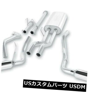 A}t[ BORLA 2012g^^h5.7L4.6L̃fAXvbgLbgobNGL][XgVXe BORLA Dual split cat-back exhaust system for 2012 Toyota Tundra 5.7L and 4.6L