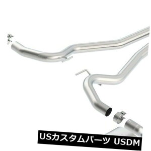 A}t[ Borla 140590BC ATAKAZNV15̃}X^OɓK Borla 140590BC ATAK Rear Section Fits 15 Mustang