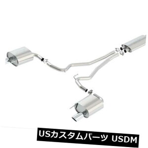 輸入マフラー BORLA 140586フォードマスタングV6 2015-2017キャットバックツーリングエキゾーストステンレス BORLA 140586 FORD MUSTANG V6 2015-2017 CAT-BACK TOURING EXHAUST STAINLESS STEEL