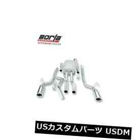 輸入マフラー BORLA 140333キャットバックエキゾーストシステム2009-2013トヨタタンドラ4.6L / 5.7L V8 2 / 4WD BORLA 140333 Cat-Back Exhaust System 2009-2013 Toyota TUNDRA 4.6L/5.7L V8 2/4WD