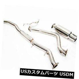 輸入マフラー 95-98日産スカイラインRB20E / RB25DEに適合するOBXステンレススチールキャットバック排気 OBX Stainless Steel Catback Exhaust Fits 95-98 Nissan Skyline RB20E/RB25DE