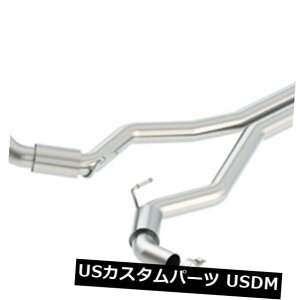 A}t[ Borla 140745BC S^CvLbgobNGL][XgVXe18-19}X^OɓK Borla 140745BC S-Type Cat-Back Exhaust System Fits 18-19 Mustang